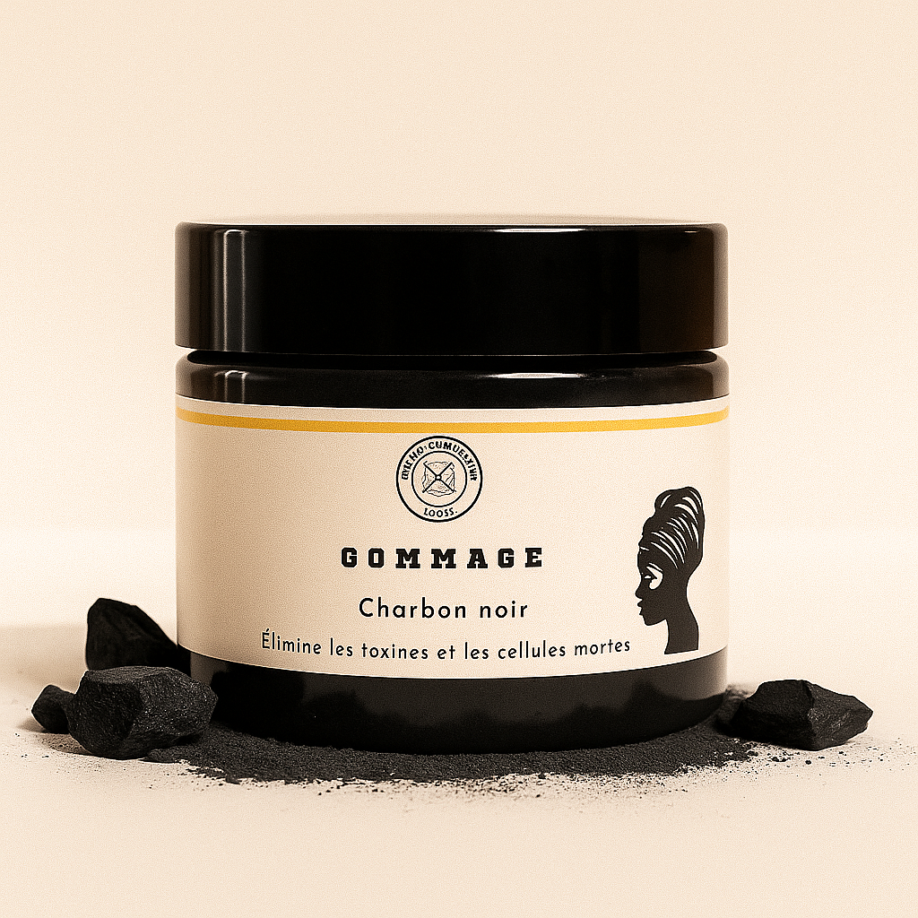 Gommage au Charbon Noir - Nature et Traditions