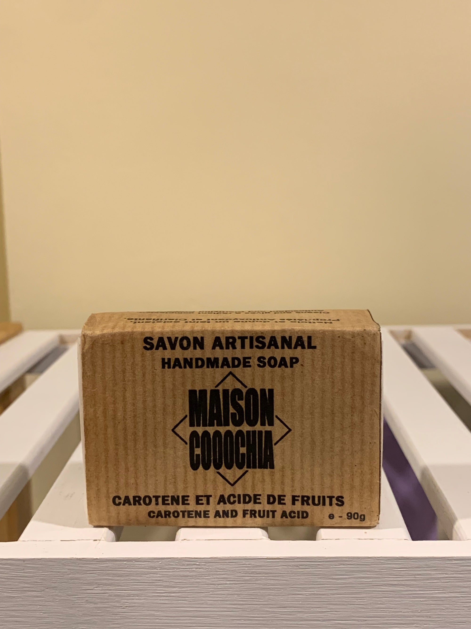 Savon Carotène &amp; Acides de Fruits