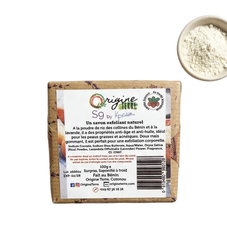 Savon Riz à la Lavande - Origine et terre