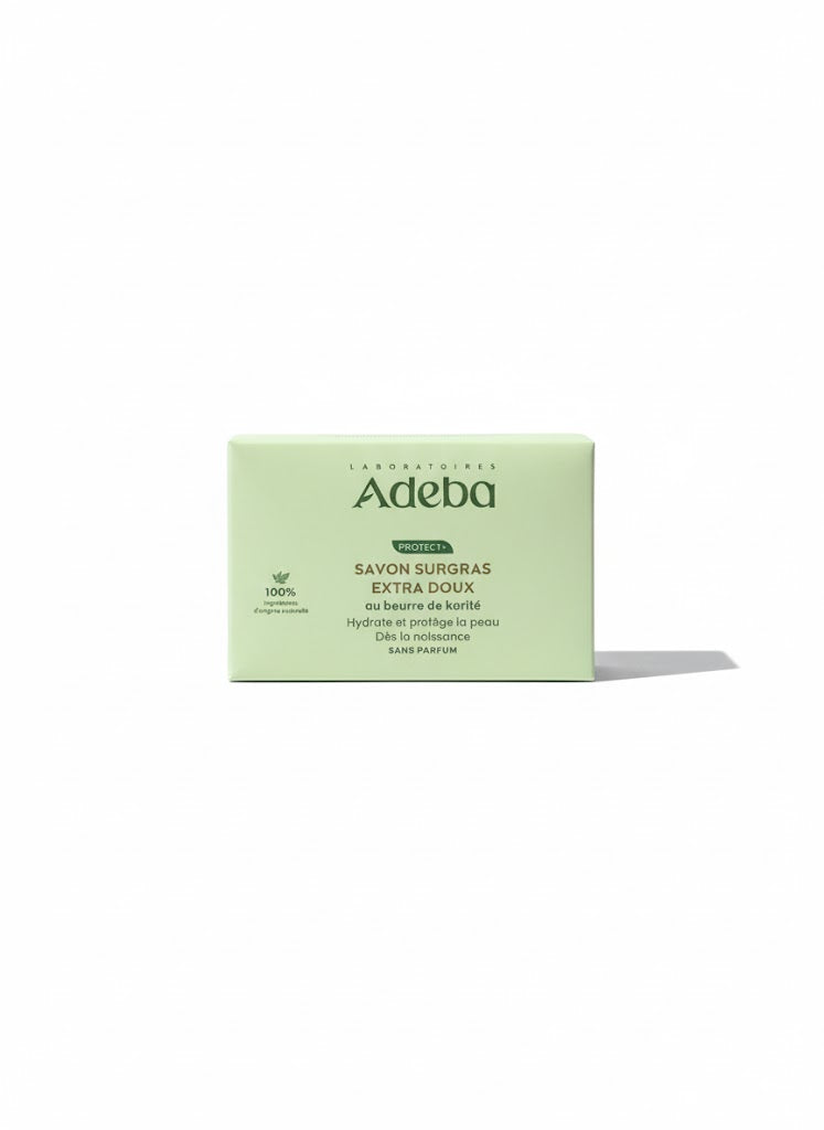 Savon Surgras Extra Doux au Beurre de Karité   - Adeba Nature